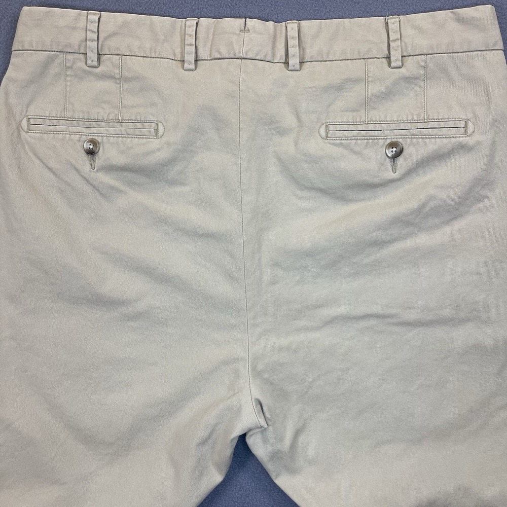 Peter Millar Pants Mens 36x30 Beige Khaki Chino Straight Leg Casual Preppy - Picture 10 of 10